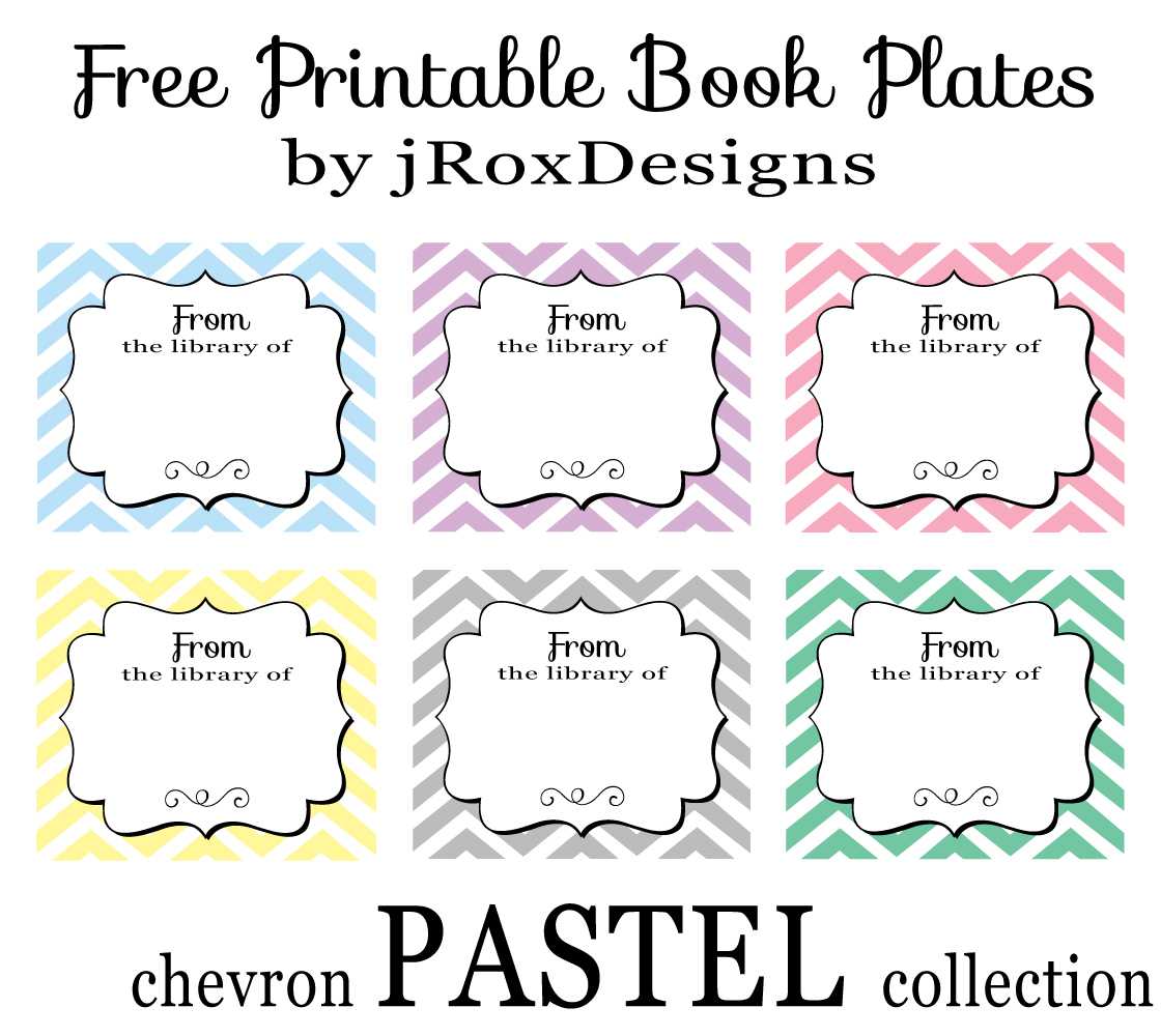 Book Plate Template – Dalep.midnightpig.co In Bookplate Templates For Word