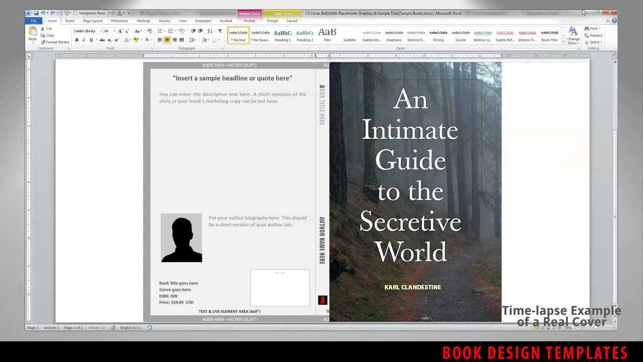 Book Template Design Word – Yeppe.digitalfuturesconsortium Throughout Booklet Template Microsoft Word 2007