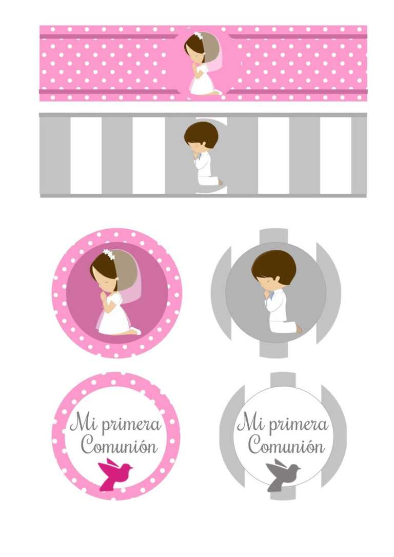 Boy And Girl First Communion: Free Printable Mini Kit. | Oh for Free ...