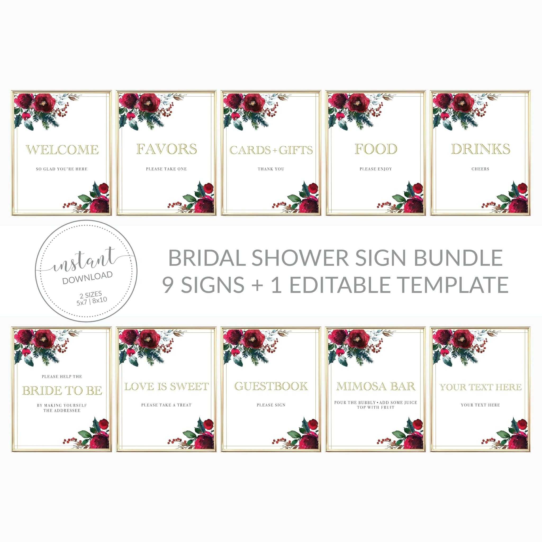 bridal-shower-banner-template-harryatkins-intended-for-bridal-shower