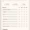 Brown And Cream Bordered Simple Homeschool Report Card Within Homeschool Report Card Template