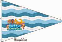 Bubble Guppies Free Party Printables. - Oh My Fiesta! In English with regard to Bubble Guppies Birthday Banner Template