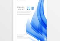 Business Annual Report Cover Page Template In A4 pertaining to Cover Page For Annual Report Template