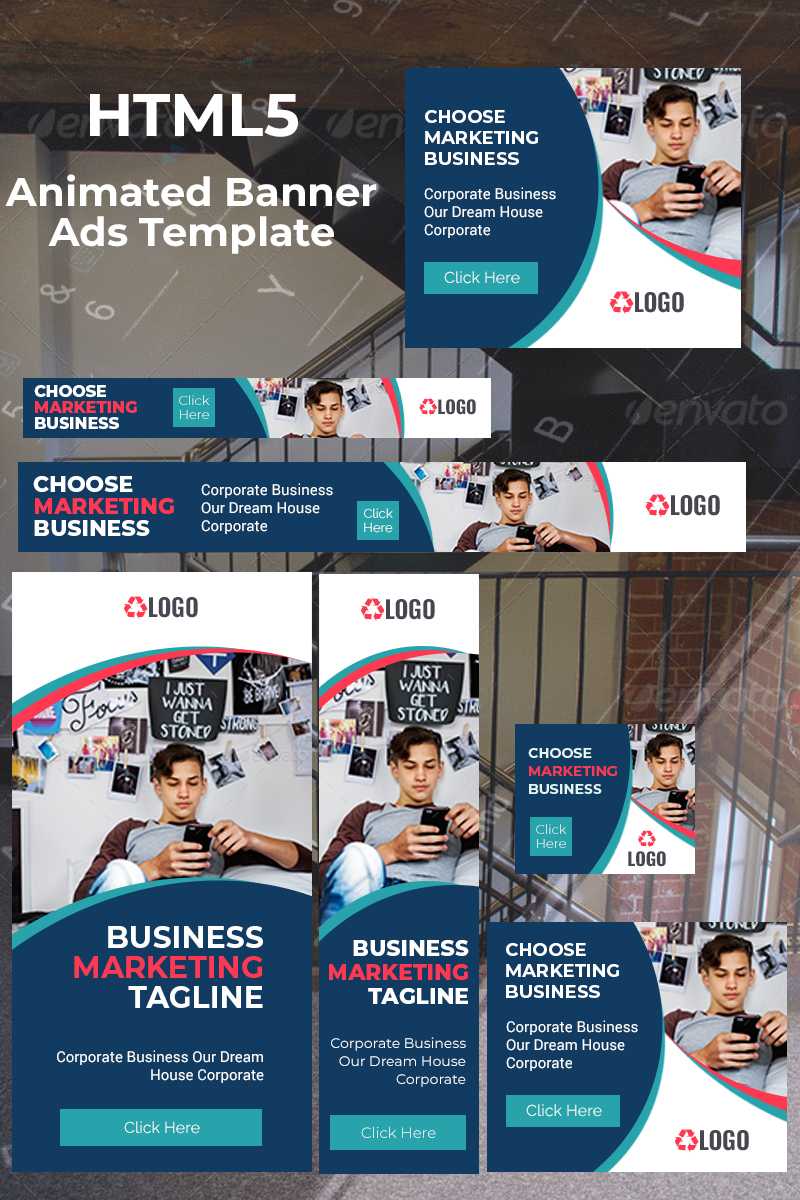 'business Banner Ads' – Animated Banner №75954 Regarding Animated Banner Template