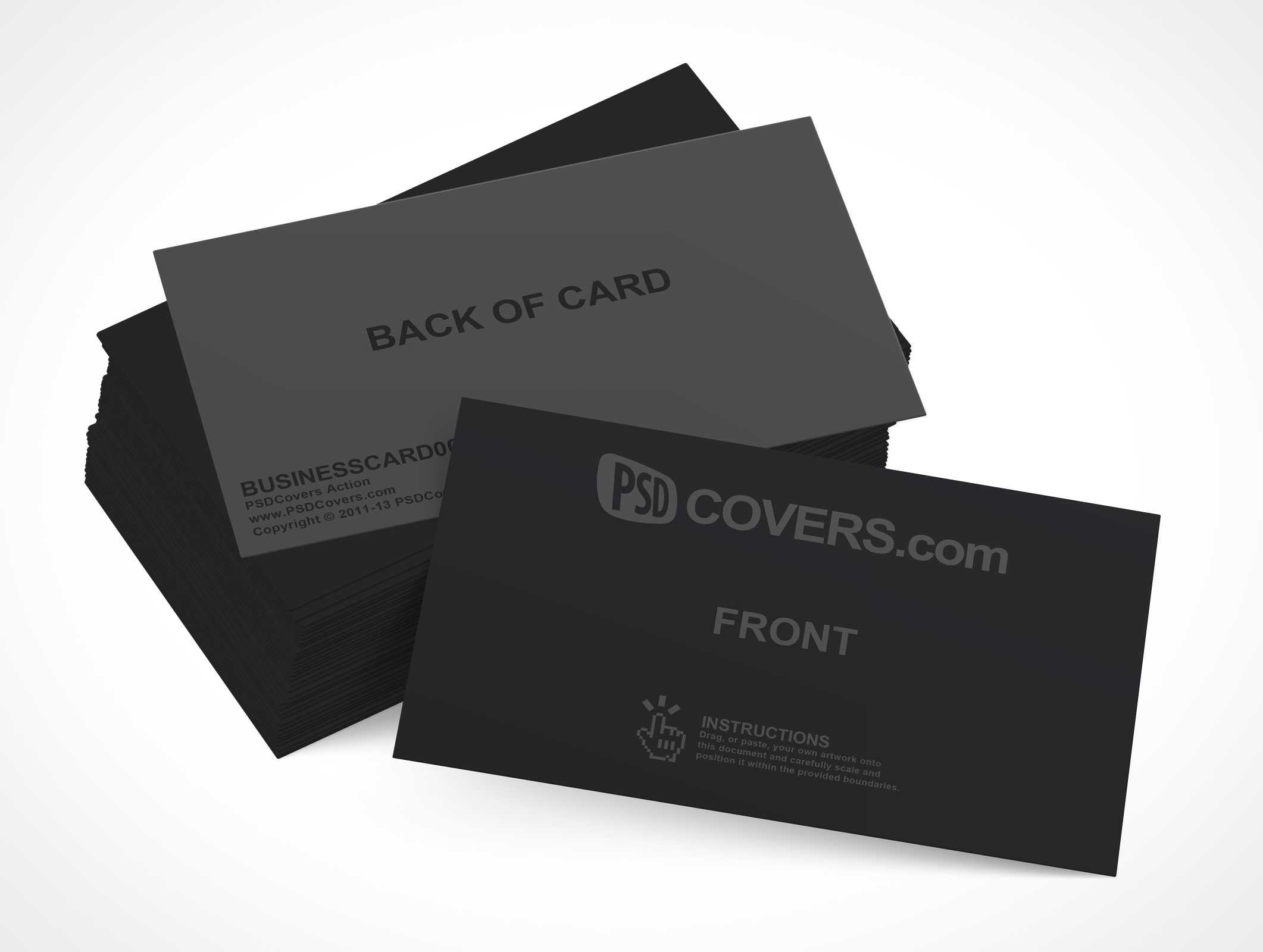 Businesscard001 • Market Your Psd Mockups For Card Pertaining To Blank Business Card Template Psd