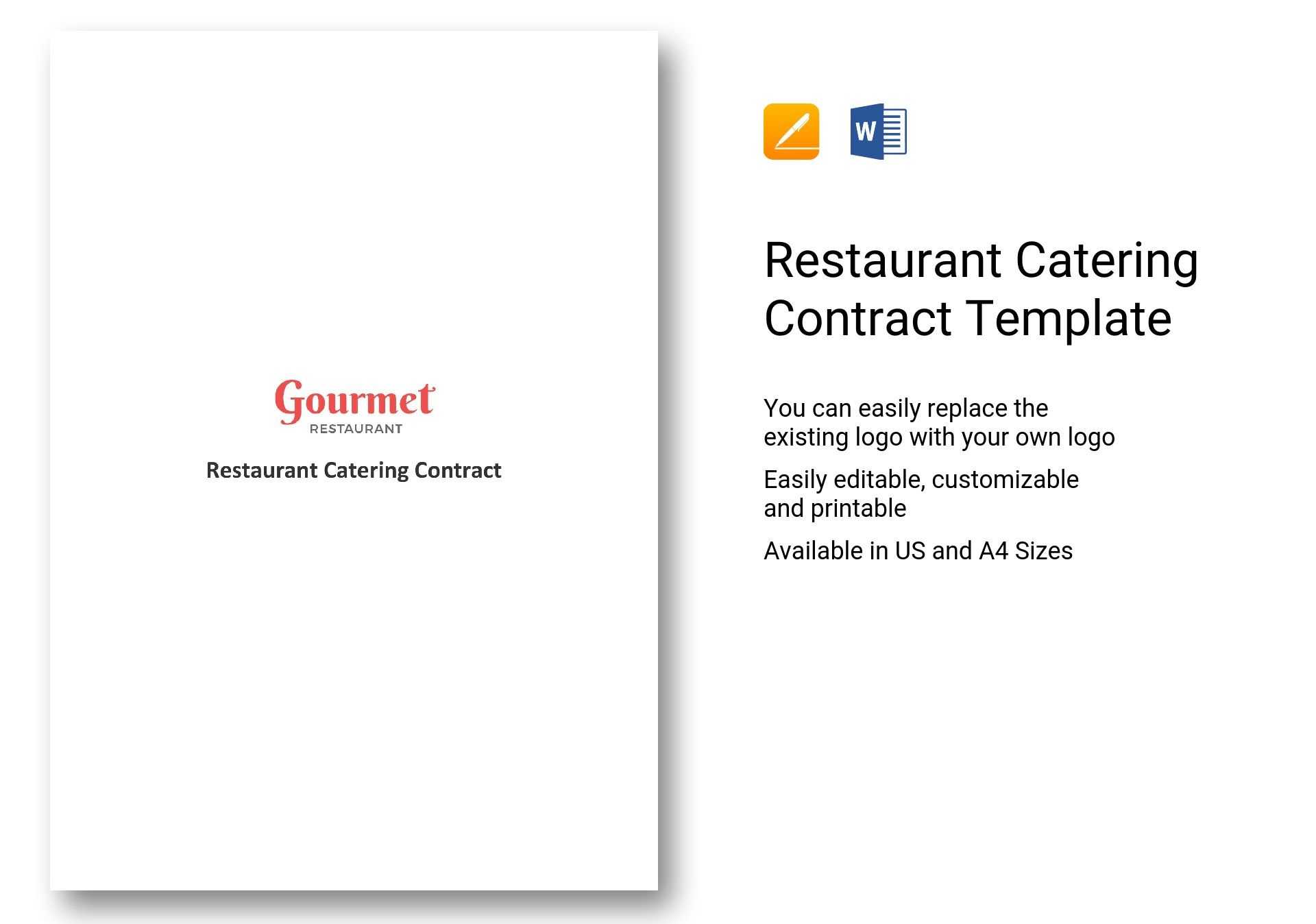 Catering Contract Template – Calep.midnightpig.co Intended For Catering Contract Template Word
