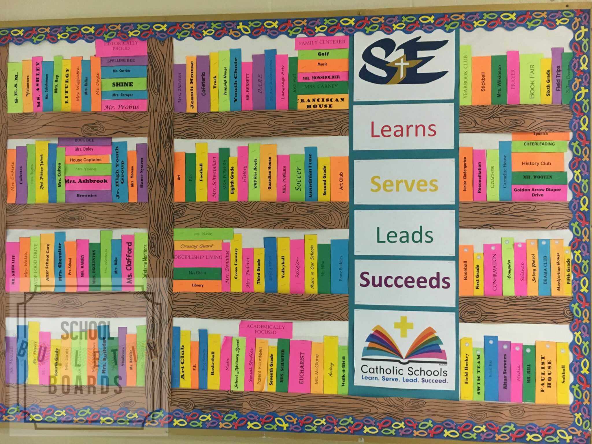 Catholic Schools Week Bulletin Board School Bulletin Boards With