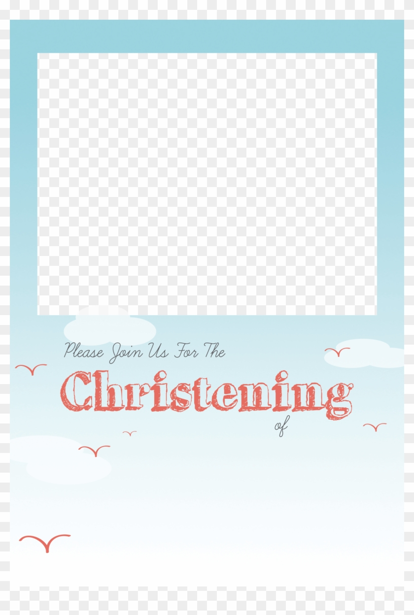 Christening Png Free – Baptism Invitation Template Png Inside Blank Templates For Invitations
