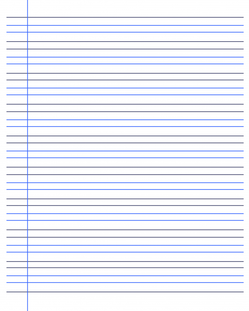 Microsoft Word Ruled Paper Template