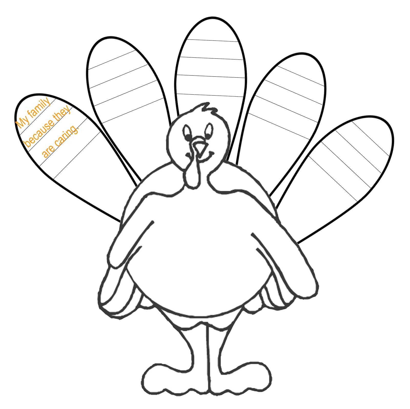 Coloring Pages : Clip Art Coloring Thanksgiving Free With Blank Turkey Template