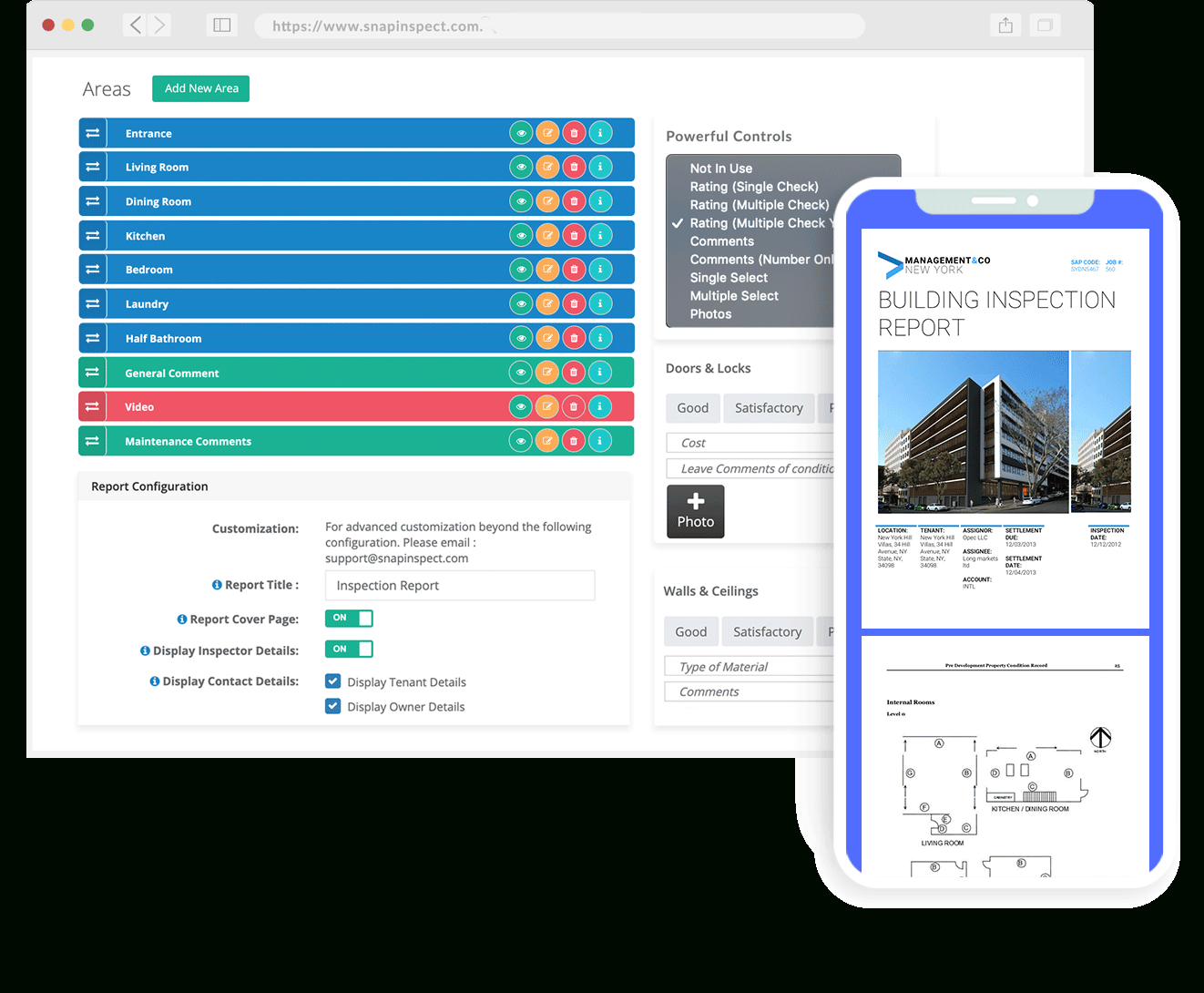 Commercial Property Inspection Software & Mobile App Throughout Pre Purchase Building Inspection Report Template
