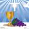 Communion Card Template Stock Illustration. Illustration Of With Regard To First Holy Communion Banner Templates