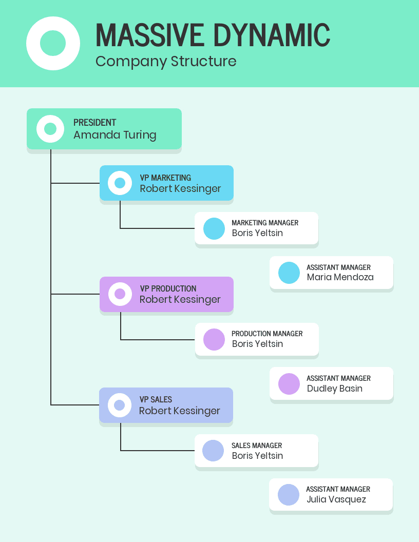 Company Structure Chart Template Intended For Company Organogram Template Word