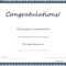 Congratulation Certificates Templates - Calep.midnightpig.co inside Congratulations Certificate Word Template