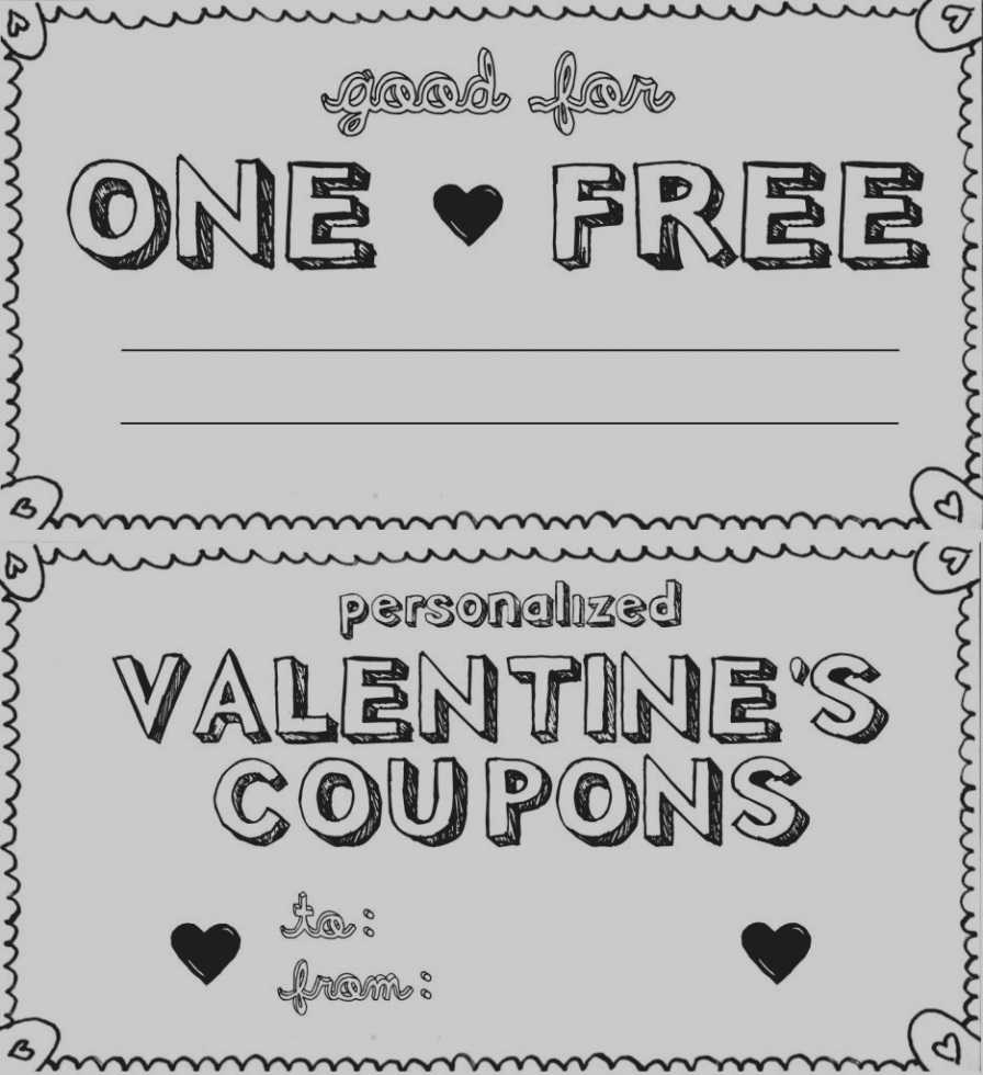 Coupon Clipart Love, Picture #348867 Coupon Clipart Love With Blank Coupon Template Printable