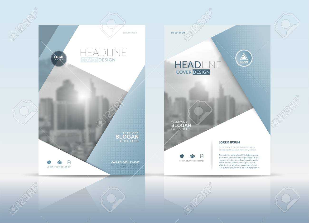 Cover Design Template, Annual Report Cover, Flyer, Presentation,.. Pertaining To Cover Page For Report Template