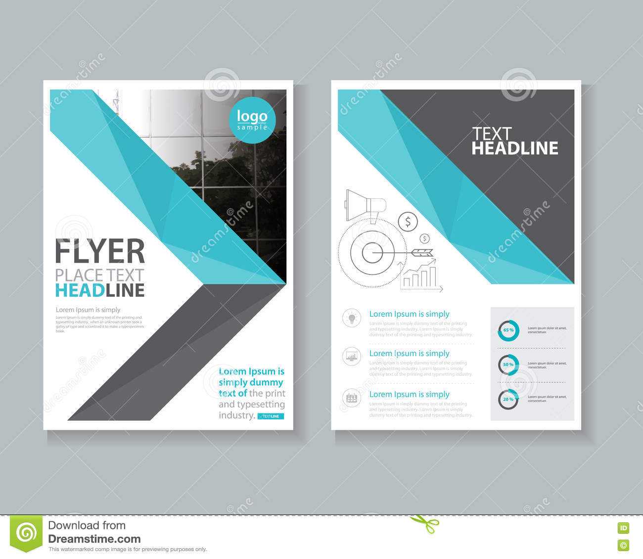 Cover Page Brochure, Flyer ,report Layout Design Template In Cover Page For Report Template