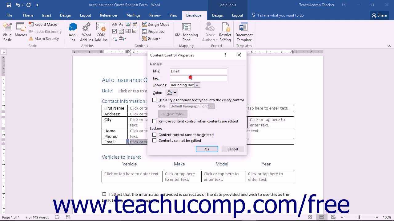 Create A Form In Word  Instructions And Video Lesson Intended For Where Are Templates In Word