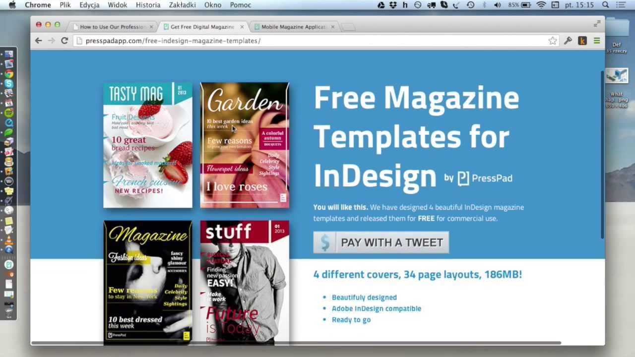 Create Stunning Magazine Covers With Google Docs (Digital Publishing  Webinars) Within Magazine Ad Template Word