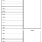 Daily Schedule Template New Blank – Edit, Fill, Sign Online Regarding Printable Blank Daily Schedule Template