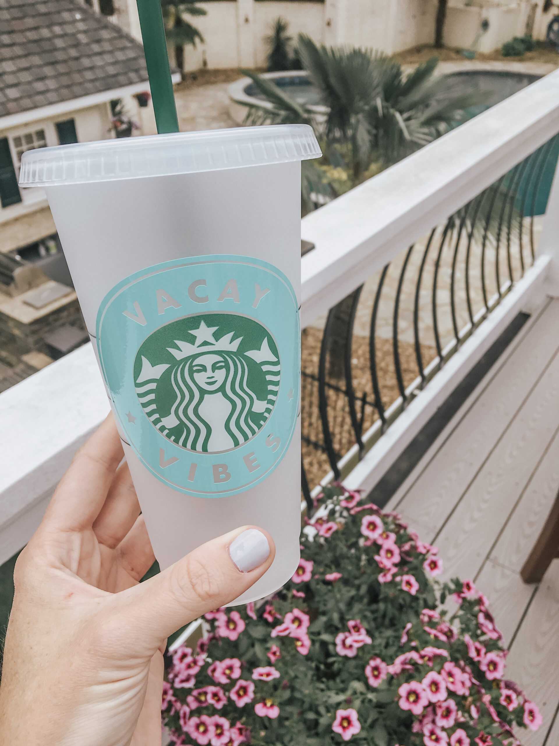 Diy Starbucks Tumbler + Free Cut Files – Kayla Makes In Starbucks Create Your Own Tumbler Blank Template