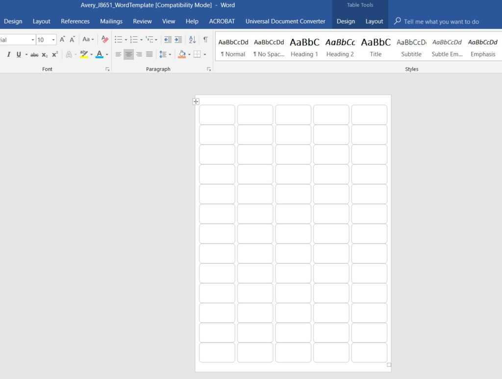 Diy Tutorial: How To Make Planner Stickers Using Microsoft Inside Microsoft Word Sticker Label Template