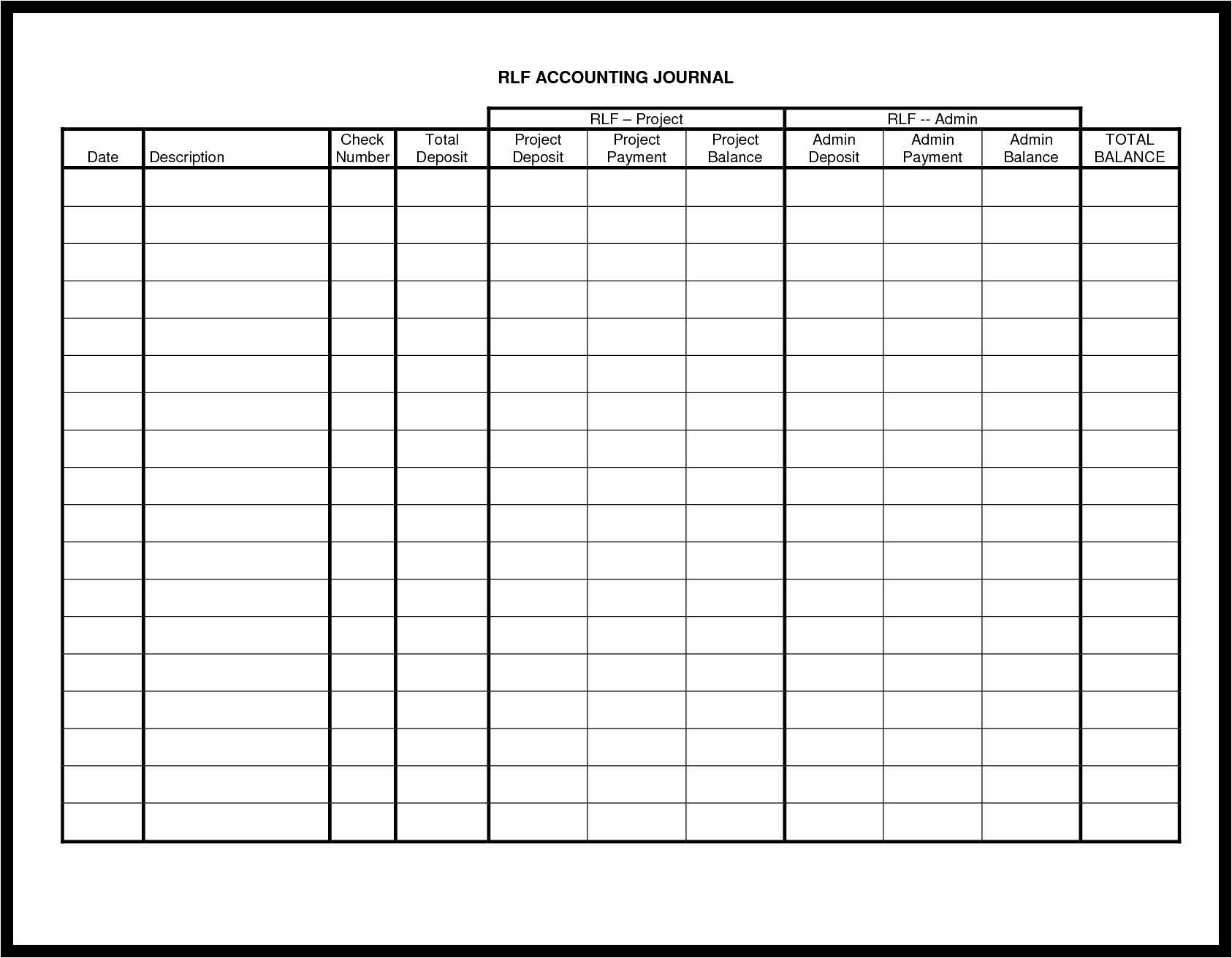 Double Entry Accounting Worksheet | Printable Worksheets And Pertaining To Double Entry Journal Template For Word