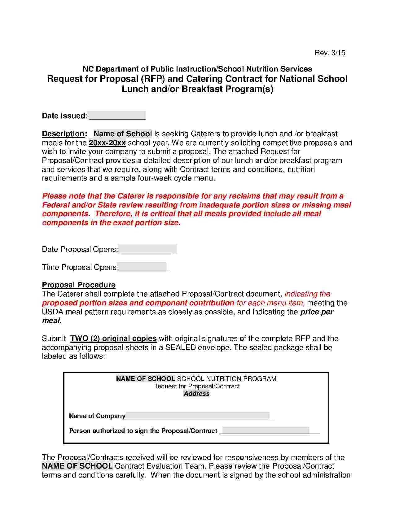 Download Catering Contract Style 7 Template For Free At Throughout Catering Contract Template Word