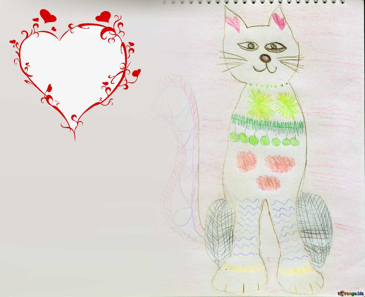 Download Free Picture Weather Forecast Cat Child Painted Pertaining To Kids Weather Report Template