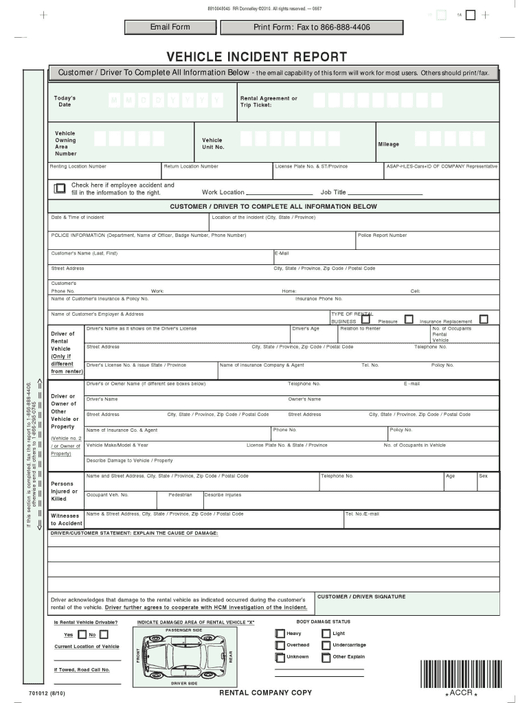 Drivers Accident Reprot – Fill Online, Printable, Fillable Inside Vehicle Accident Report Template