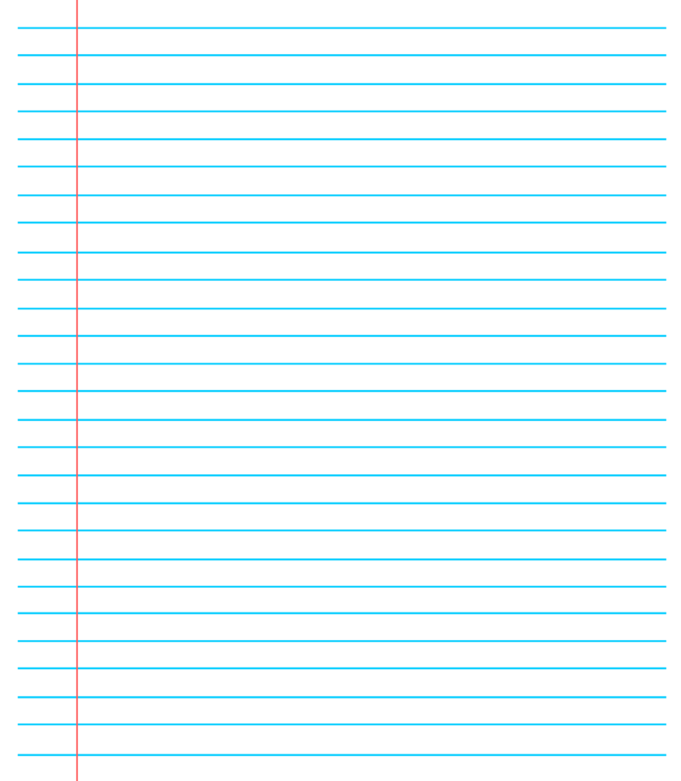 ️20+ Free Printable Blank Lined Paper Template In Pdf ️ In Notebook ...