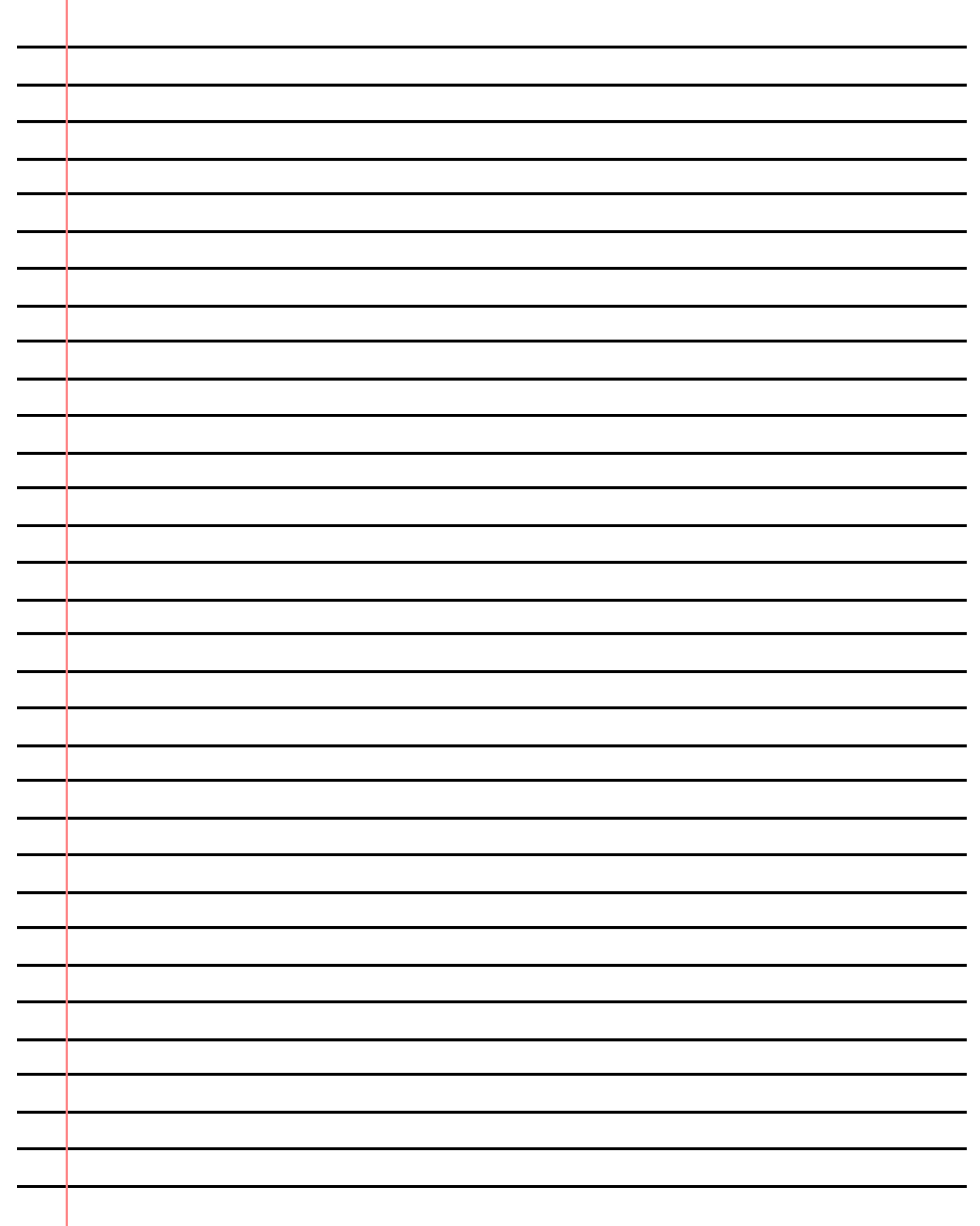 ❤️20+ Free Printable Blank Lined Paper Template In Pdf❤️ Pertaining To Ruled Paper Template Word