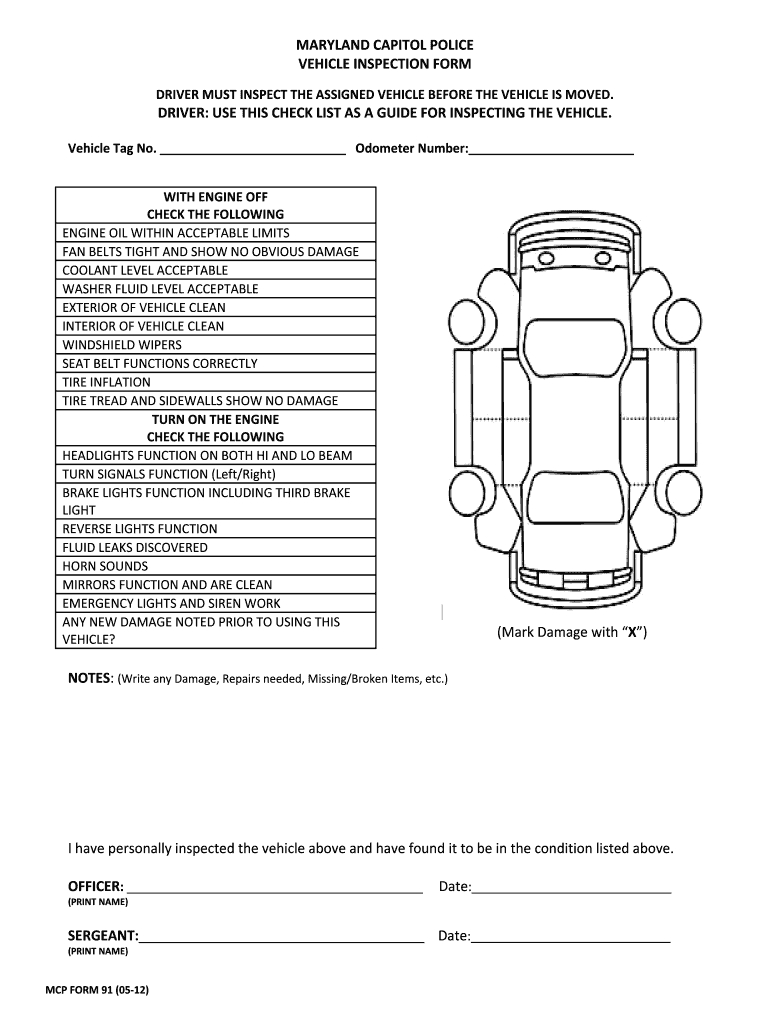 Eb9 Vehicle Damage Report Template | Wiring Library With Regard To Vehicle Inspection Report Template