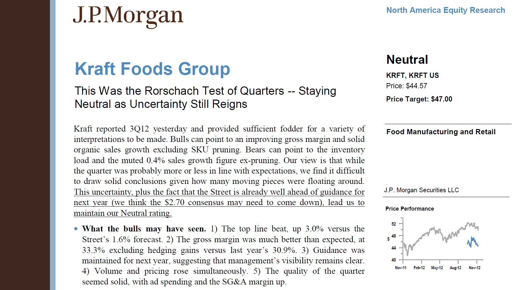 Equity Research Report – An Inside Look At What's Actually For Stock Analyst Report Template