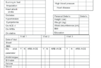 Example Of A Poorly Designed Case Report Form | Download throughout Case Report Form Template