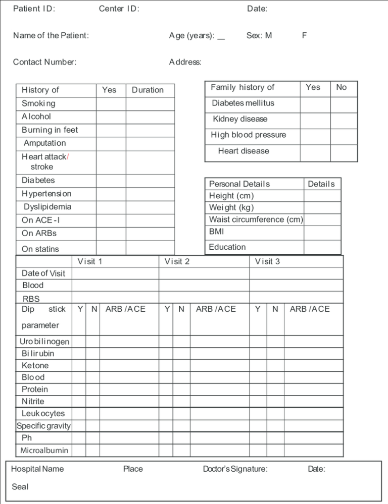 case-report-form-template-creative-sample-templates