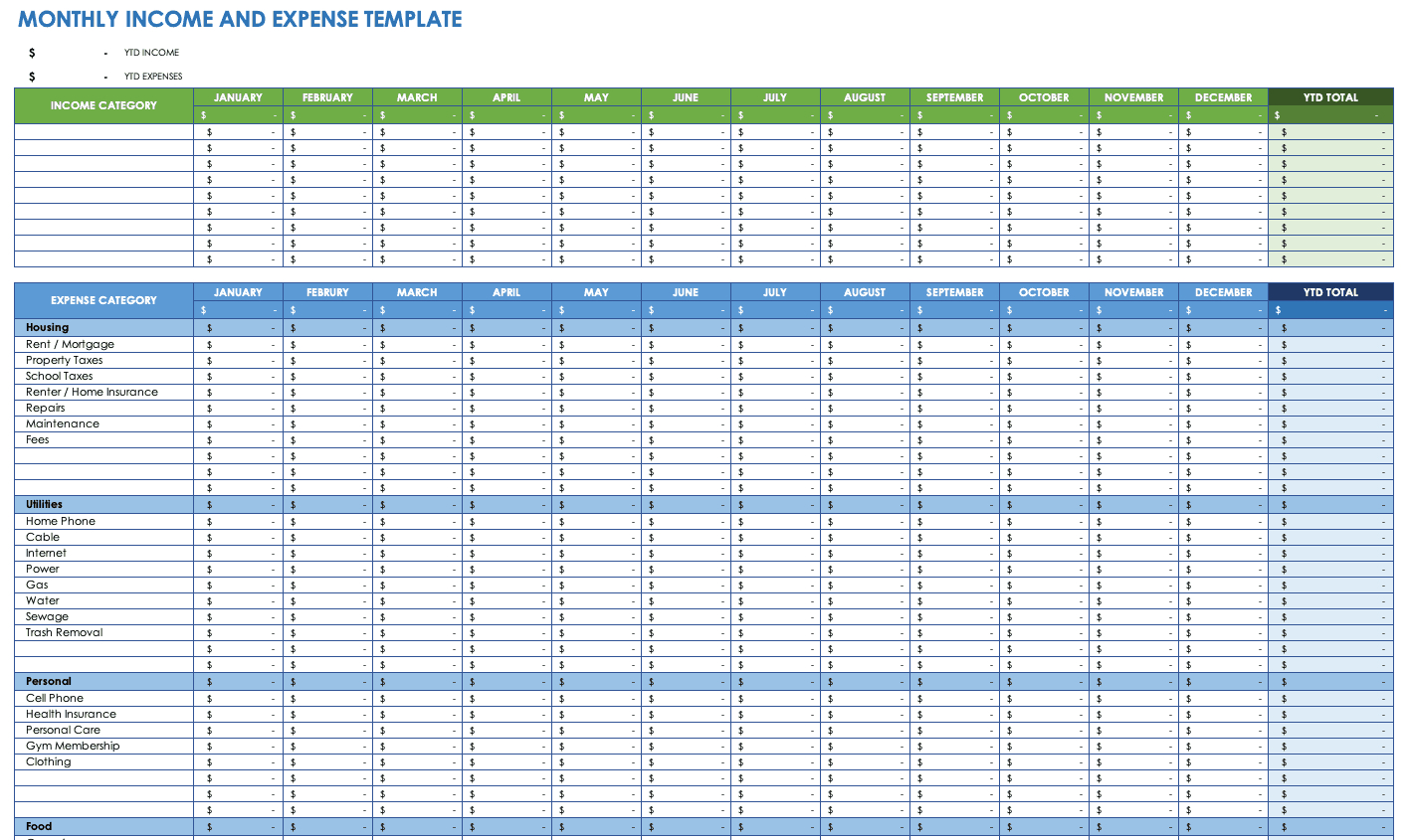 Expenses Excel Spreadsheet - Calep.midnightpig.co With Monthly Expense Report Template Excel