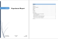 Experiment Report Template - Microsoft Word Templates in Lab Report Template Word