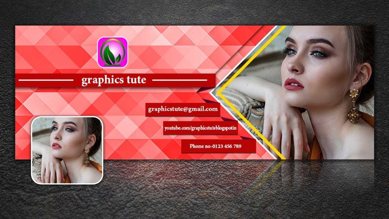 Facebook Cover Page Design In Photoshop – Very Easy Method – Free Psd  Template Download With Regard To Photoshop Facebook Banner Template