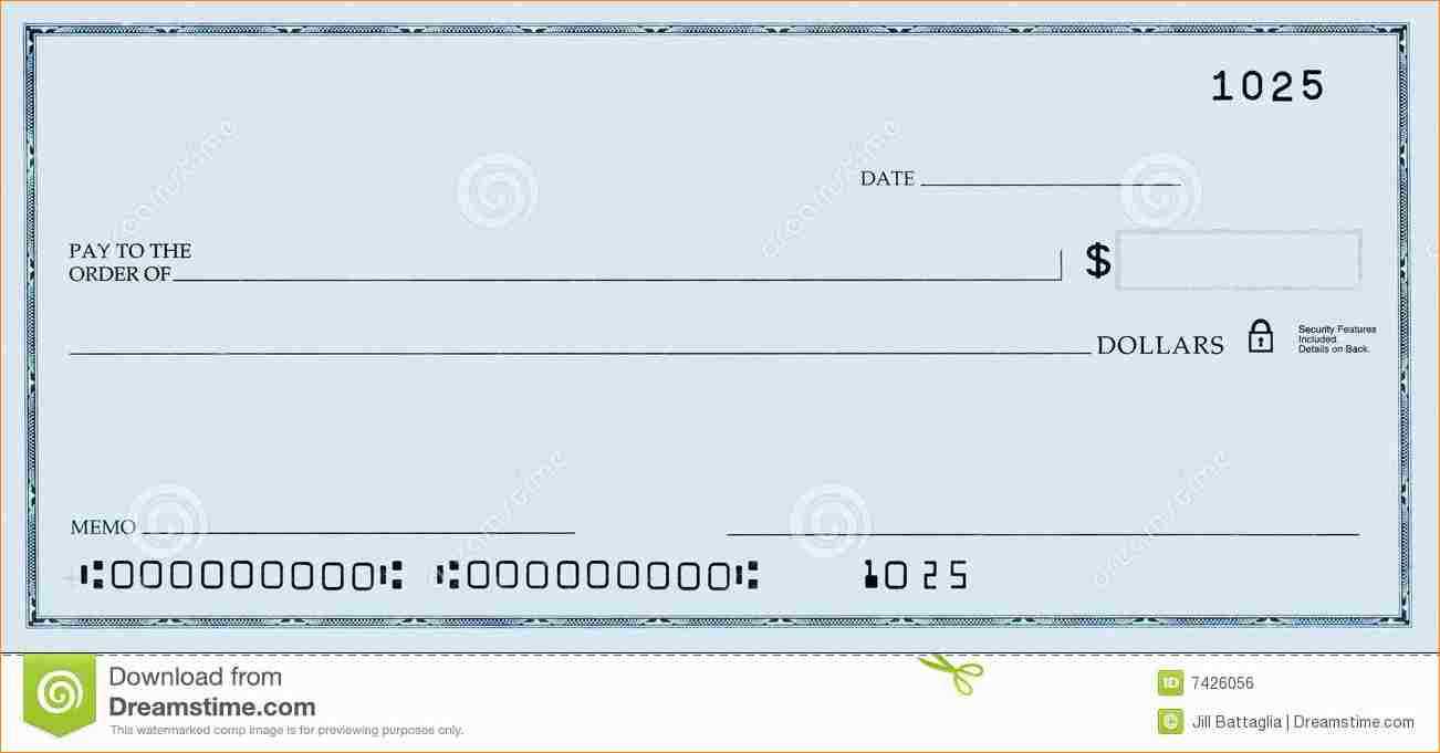 Fake Cheque Template – Calep.midnightpig.co In Personal Check Template Word 2003