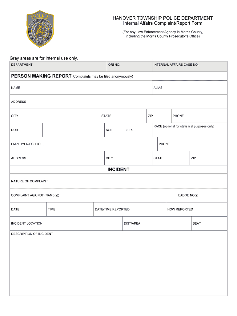 Fake Police Report Generator - Calep.midnightpig.co For Blank Police Report Template