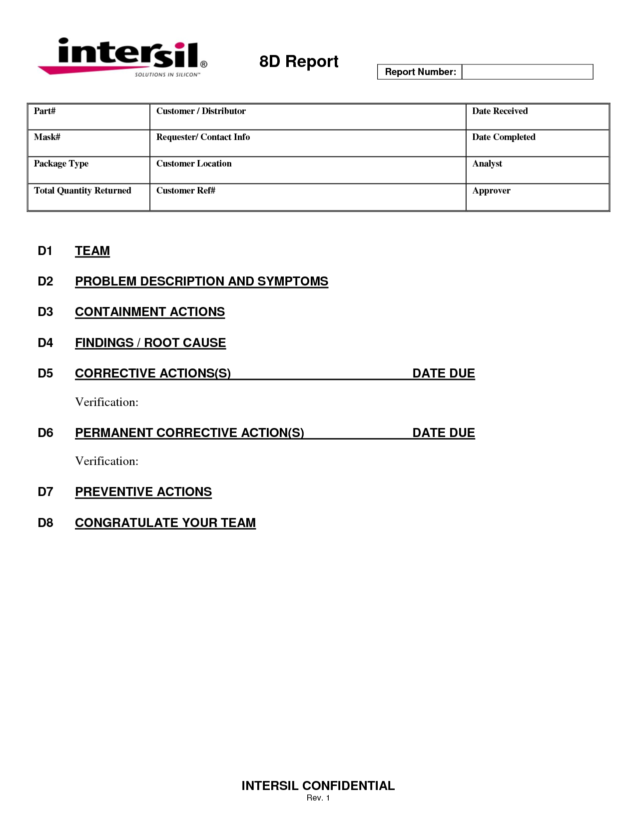 Finest Failure Analysis Report Template Sample For Your With Failure Analysis Report Template