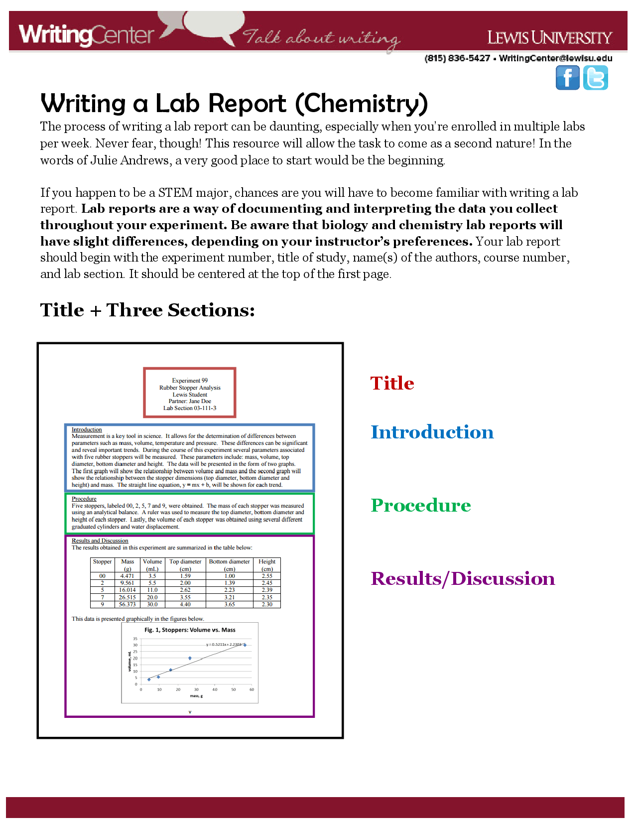 Formal Lab Report Example Chemistry – Docsity Inside Chemistry Lab Report Template