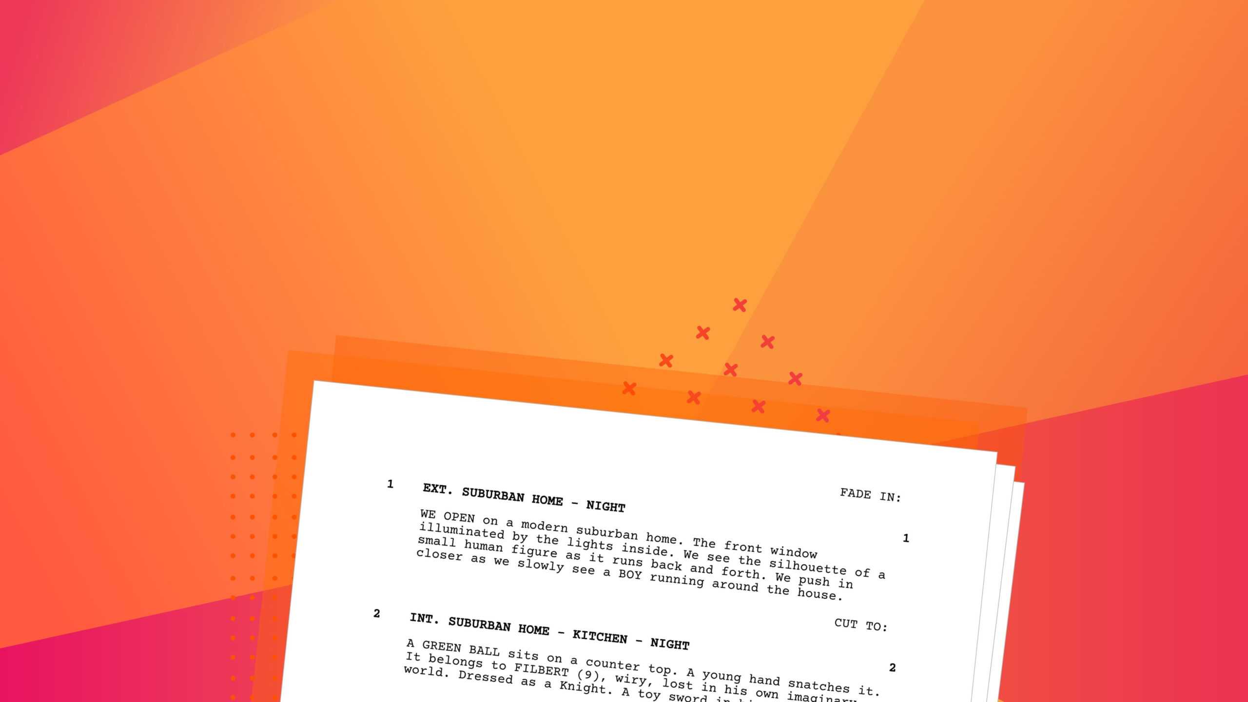 Formatting A Screenplay: How To Put Your Story Into Inside Shooting Script Template Word