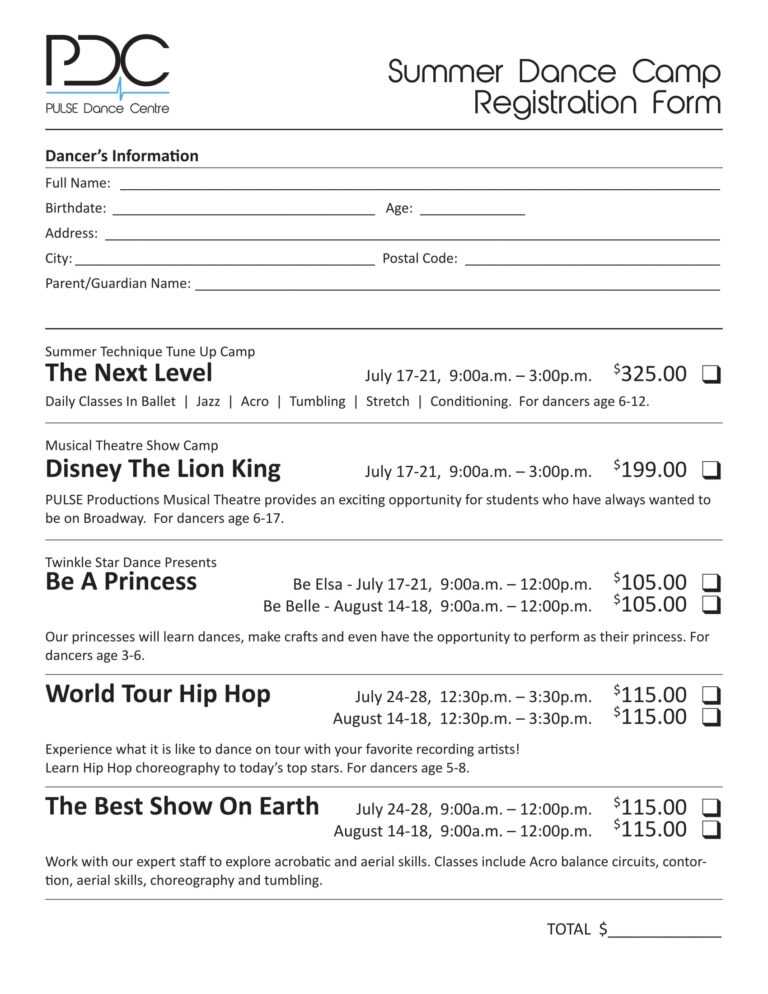 free-12-dance-registration-forms-in-pdf-pdf-ms-word-excel-within