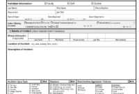 Free 13+ Hazard Report Forms In Ms Word | Pdf inside Incident Hazard Report Form Template