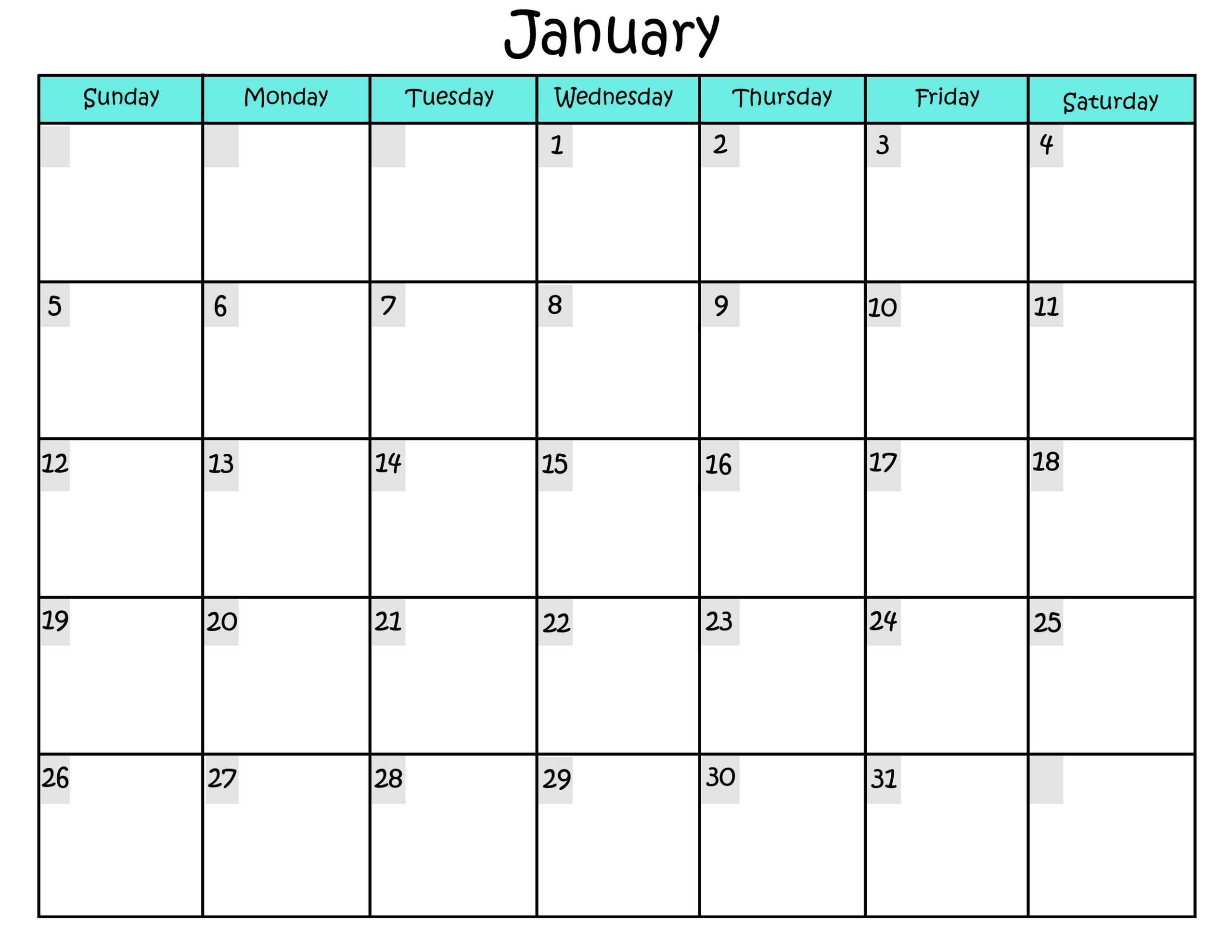 Free Activity Calendar Template – Calep.midnightpig.co For Blank Activity Calendar Template