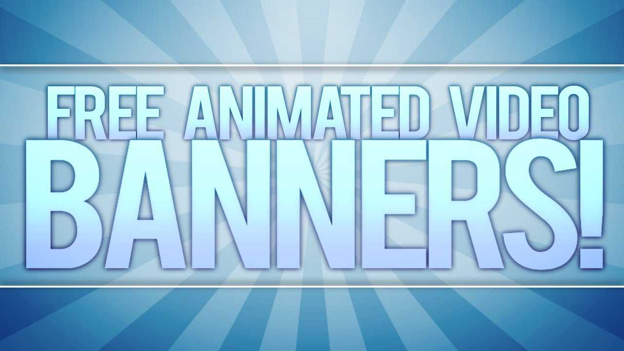 **free** Animated Video Banner Template! [Adobe After Effects] Throughout Animated Banner Templates