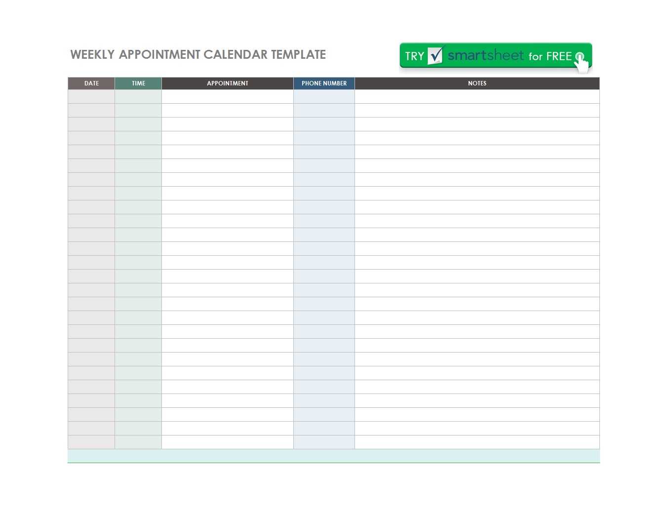 Free Appointment Calendar Download – Calep.midnightpig.co Pertaining To Appointment Sheet Template Word