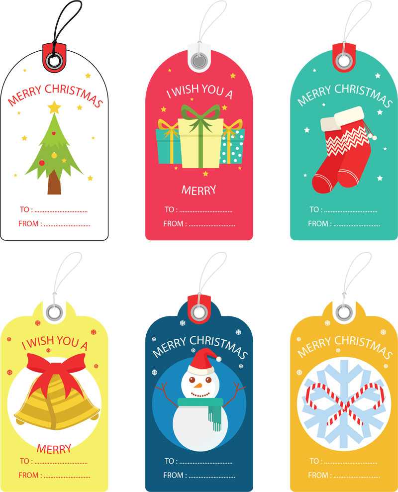 Free Christmas Gift Tag Templates – Editable & Printable Pertaining To Free Gift Tag Templates For Word